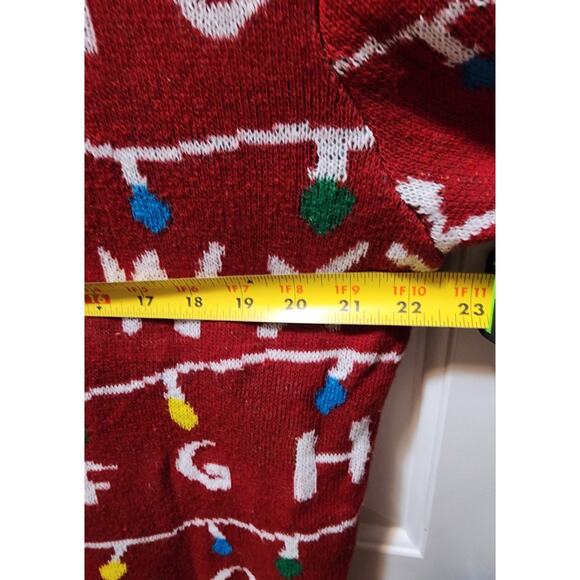 Stranger Things Light Up Ugly Christmas Sweater Sweatshirt Abc Netflix Men’s XL - Picture 5 of 6